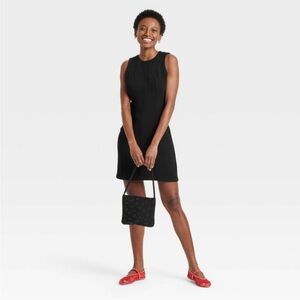A New Day - Women's Mini Sheath Dress - A New Day Black 6 Black